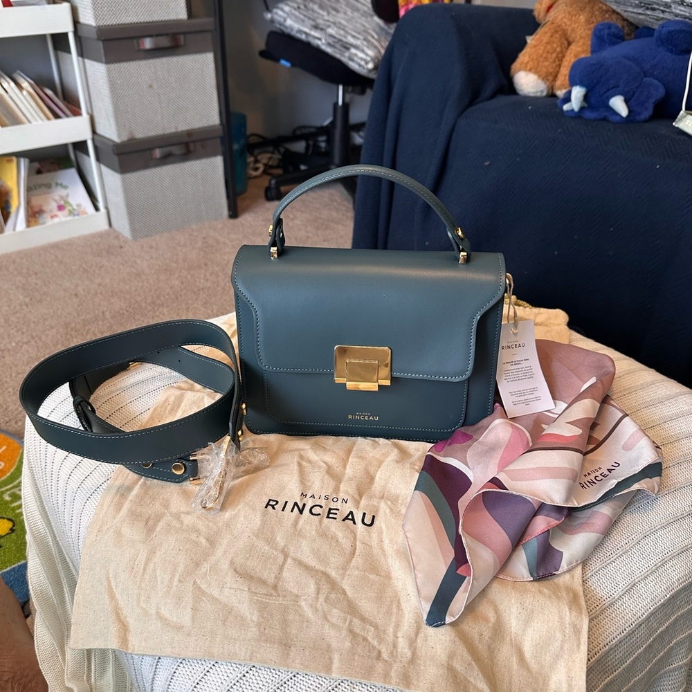 Teal Satchel Bag